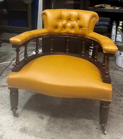 rénovation chaise cuir